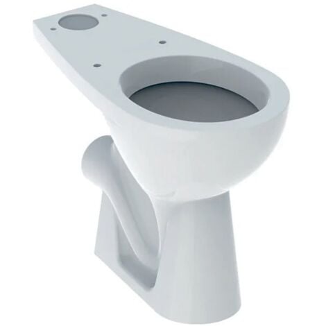 Cuvette WC surélevée Bastia - Sortie horizontale - Geberit - 66x36cm - Blanc
