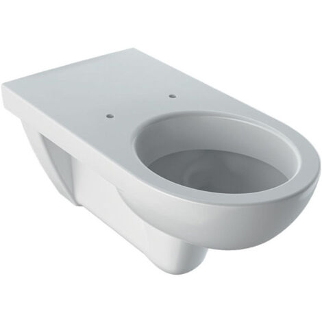Cuvette WC suspendu Geberit Renova Comfort, rallongée, 70cm, Blanc