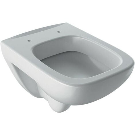 Cuvette WC suspendu Geberit Renova Compact Square, 48.5cm, Blanc
