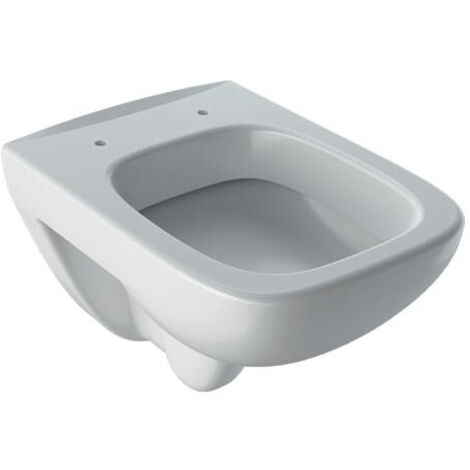 Cuvette WC suspendu Geberit Renova Compact Square, 48.5cm, Blanc