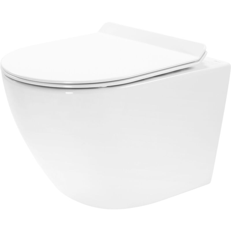 Cuvette Wc Suspendue Rea Carter 24cm Rimless