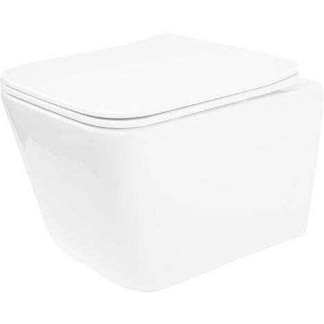 CUVETTE WC SUSPENDUE REA JULIO RIMLESS WHITE