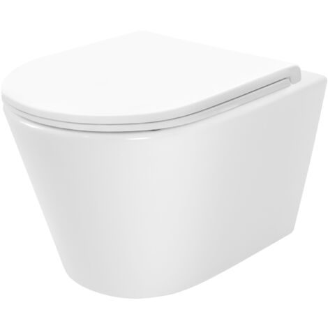 CUVETTE WC SUSPENDUE REA TITO TORNADO NFQ WHITE