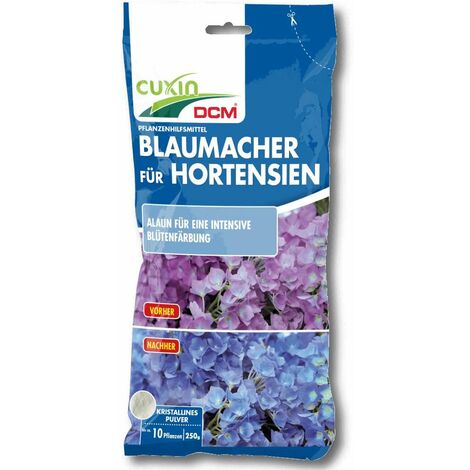 Cuxin Alaun 250 g Blaumacher für Hortensien Hortensienfärbung Hortensiendünger