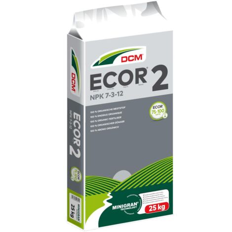 Cuxin DCM ECOR® 2 NPK 7-3-12 25 kg Dünger organisch Gemüsedünger Naturdünger