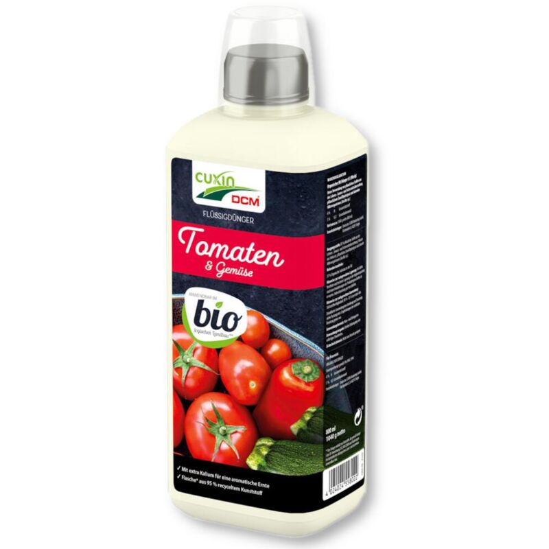 Dcm engrais liquide organique tomates et légumes 800 ml - Cuxin