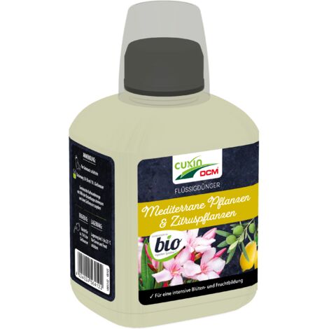 CUXIN DCM Flüssigdünger Mediterrane Pflanzen & Zitruspflanzen BIO 400ml