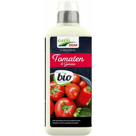Cuxin DCM Flüssigdünger Tomaten & Gemüse BIO, NK-Du¨nger 4-5, 800 ml