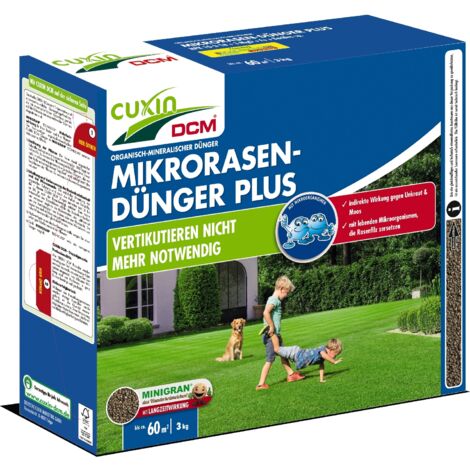CUXIN DCM Mikro-Rasendünger Plus 3kg