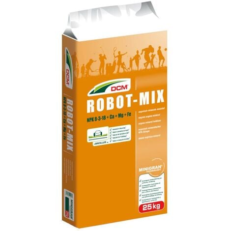 Cuxin DCM ROBOT-MIX 25 kg Rasenflächen Mähroboter Mulchmäher