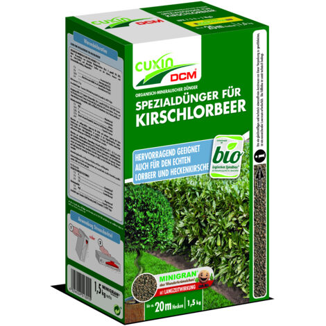 Cuxin DCM Spezialdünger für Kirschlorbeer 1,5kg 1003486