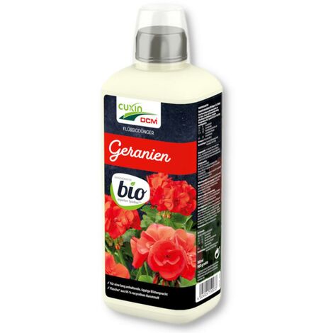 Cuxin Flüssigdünger für Geranien 800 ml Geraniendünger Balkondünger Blumendünger