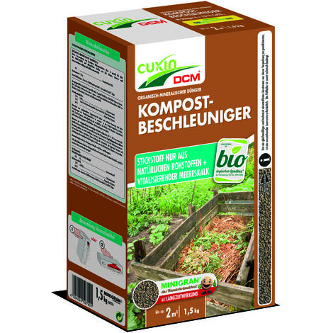 Cuxin Kompostbeschleuniger 1,5 kg Kompostherstellung Schnellkomposter Komposter