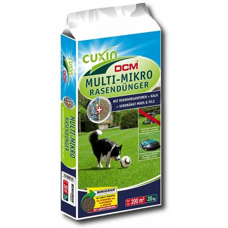 Cuxin Multi Mikro Rasendünger 20 kg Multimikro Moosverdrängung Mooszersetzung