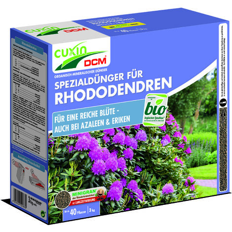 Cuxin Rhododendrondünger 3 kg Azaleendünger Erikendünger Hortensiendünger