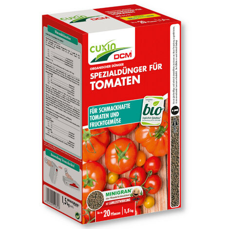 Cuxin Tomatendünger 1,5 kg Gemüsedünger Kaliumdünger Langzeitwirkung