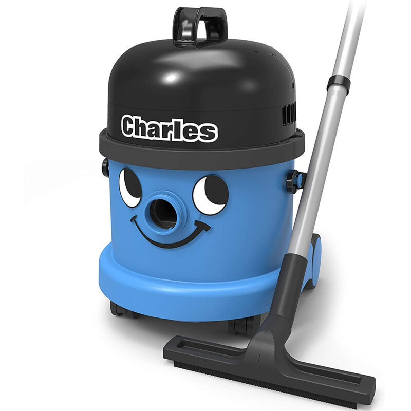 Numatic Charles CVC-370 Wet & Dry Vacuum Cleaner Blue 240V
