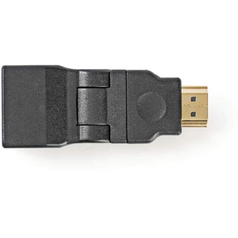 CVGP34905BK Nedis Adaptateur HDMI mâle / HDMI femelle (rotatif) - Adaptateur HDMI mâle / HDMI femelle (rotatif)
