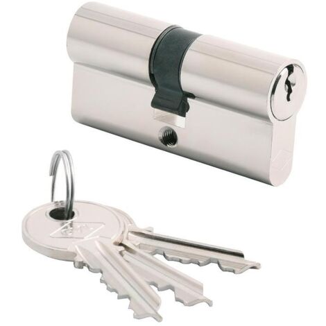 CVL cilindro cvl 5990/26x26/ln leva corta , Cilindro Cvl 5990/26x26/ln. - Leva corta.- Acabado niquelado.- Centrado.- Articulo tambien conocido como bombill