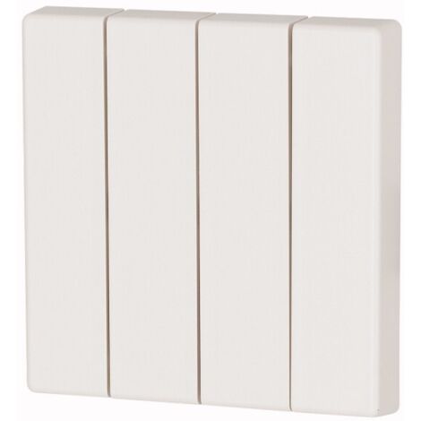 CWIZ-04/01 Eaton xComfort 4 canali Pulsante a bilanciere Bianco puro