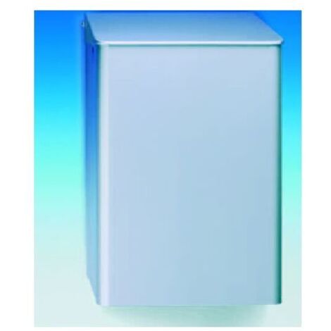 CWS Abfallbehälter 6l HxBxT 320x212x164mm, Aluminium eloxiert
