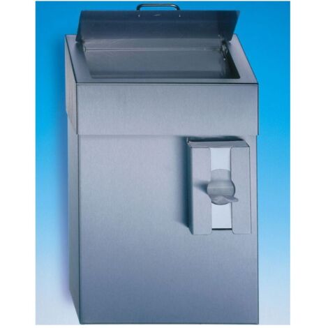 CWS ObjectLine Hygienebehälter 10l, HxBxT 420x285x150mm, Edelstahl