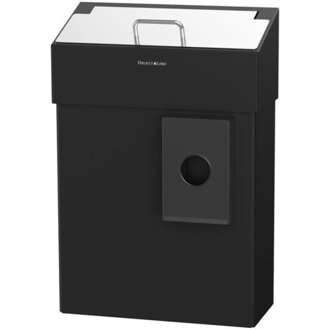 CWS ObjectLine Hygienebehälter 10l, HxBxT 420x285x150mm, Schwarz