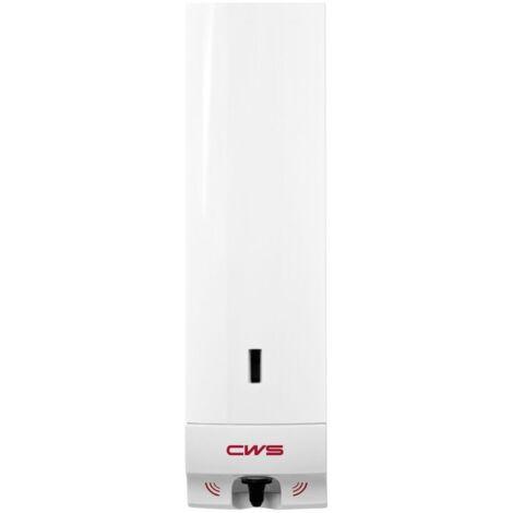 CWS Paradise Foam Slim NT berührungsloser Seifenschaumspender mit Schloss HxBxT 320,2x93,6x120,4mm, Weiß