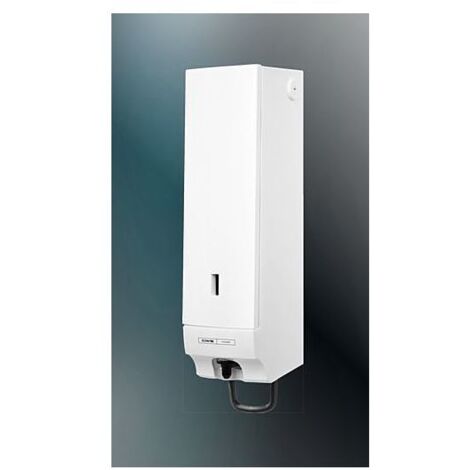 CWS Paradise Foam Slim Seifencremespender mit Schloss HxBxT 328,8x80,6x110,5mm, Weiß