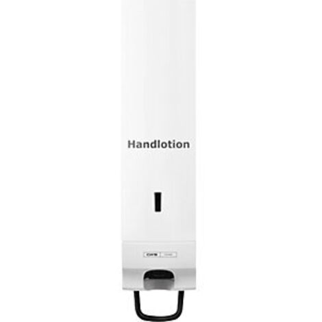 CWS Paradise Handlotion Slim Handlotionspender mit Schloss, HxBxT 328,8x80,6x110,4, Weiß