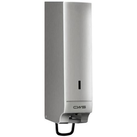 CWS Paradise Stainless Steel Cream Universal Seifencremespender mit Schloss 1000ml, Edelstahl