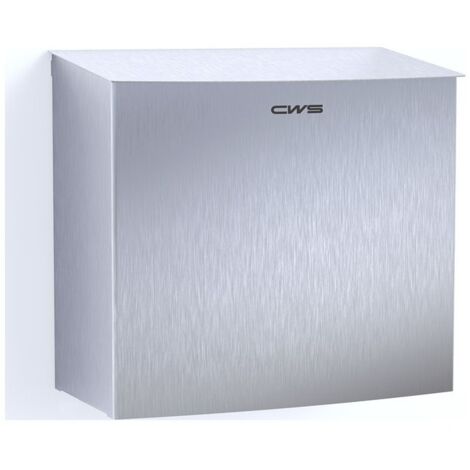 CWS Paradise Stainless Steel Hygienebox 6l HxBxT 240x225x125mm, Edelstahl