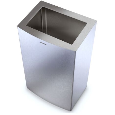 CWS Paradise Stainless Steel Paper Bin Einwurf-Rahmen für 25l