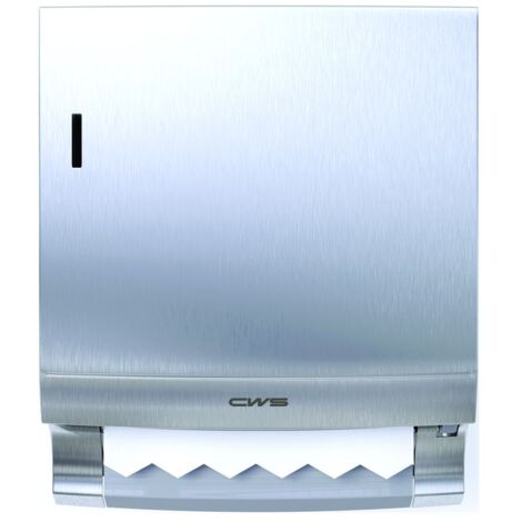CWS Paradise Stainless Steel Paperroll berührungsloser Rollenpapierspender mit Schloss