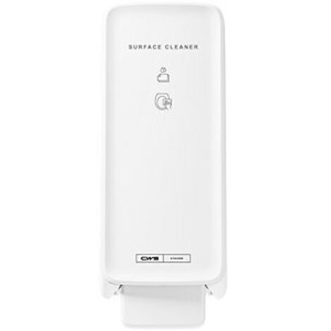CWS PureLine Surface Cleaner WC 1700382 serrure, HxLxP 296x123x126, blanc