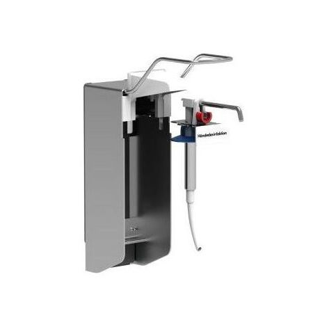 CWS Universalspender 500, Edelstahl, entnehmbare Edelstahl-Pumpe flexibles Ansaugrohr