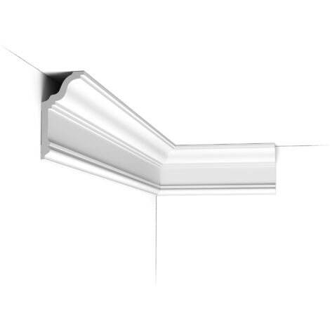 CX192 Corniche plafond Orac Decor Axxent - 12x6x200cm (h x p x l) - moulure décorative Pack 2 pièces