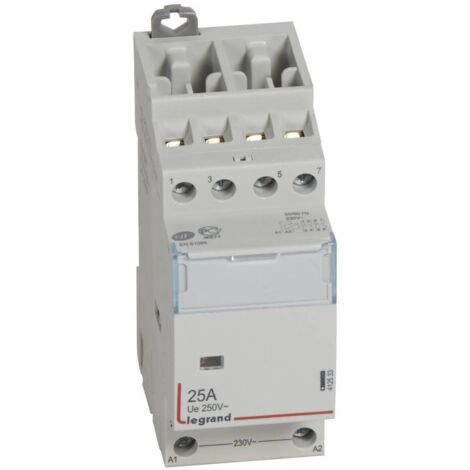 CX3 CONTACTEUR DE PUISSANCE 230V 2O+2F 25A LEGRAND 412533