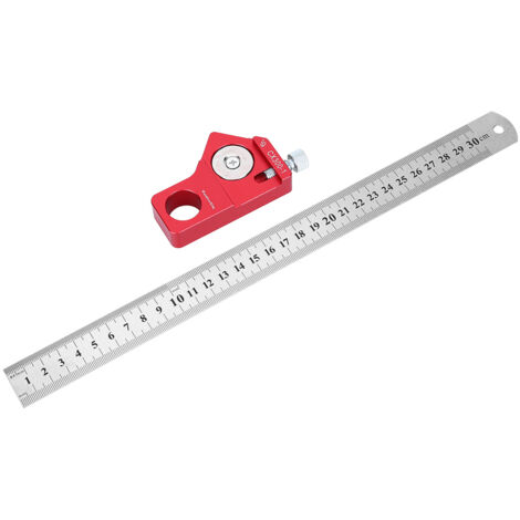 CX300-1 Holz-Markierungslineal mit präziser 300-mm-Messung in tragbarem Aluminium