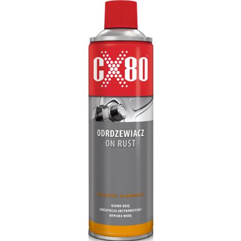 CX80 ON RUST Détachant antirouille pour vis métalliques en spray 500 ml
