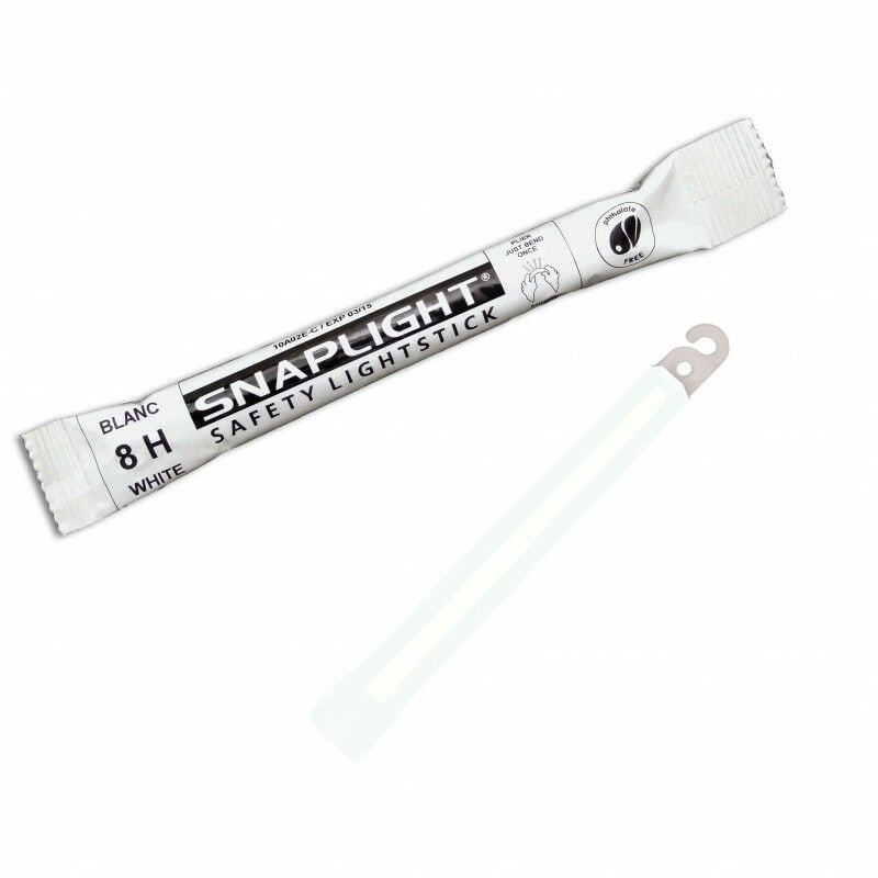Baton lumineux Blanc Snaplight 15 cm / 8h - blanc - blanc - Cyalume