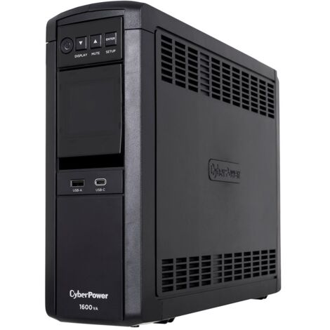 CyberPower CP1600EPFCLCD - 1000-W-USV, reiner Sinus, Schutz für Zuhause und Büro