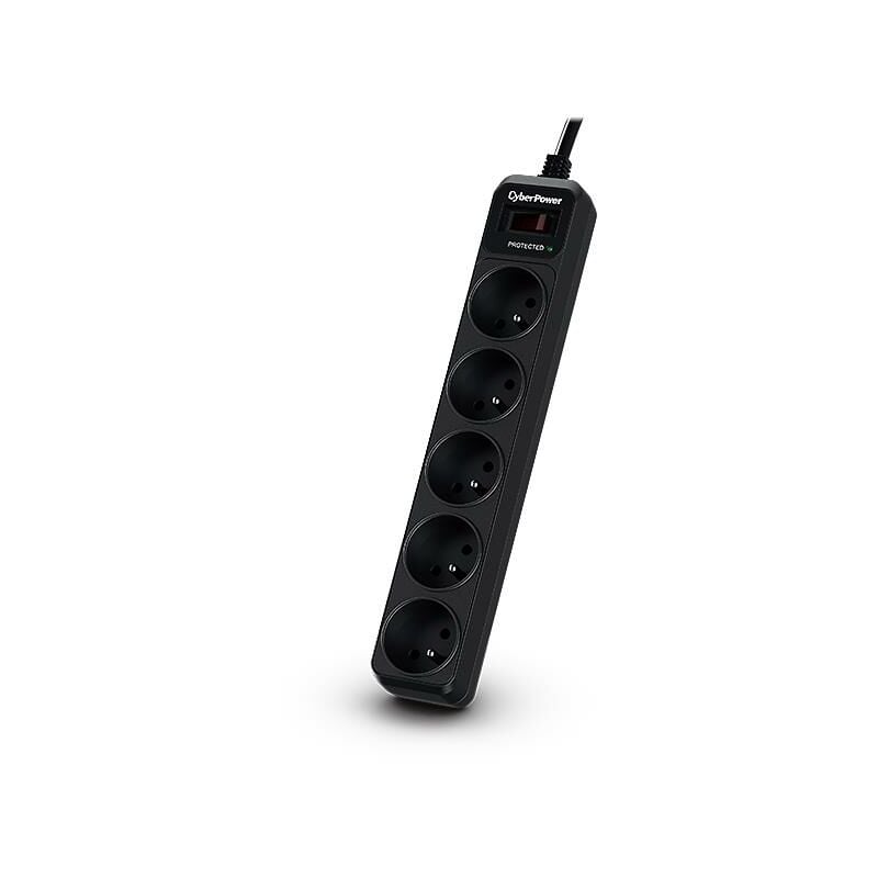 

tracer iii b0520sc0-fr surge protector 5 ac outlet(s) 200 - 250 v 1.8 m black - Cyberpower