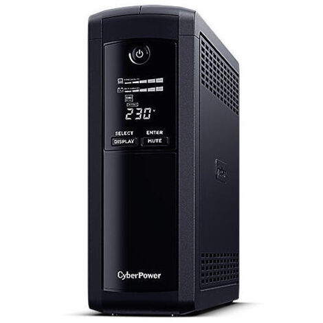 CyberPower VP1600EILCD sistema de alimentación ininterrumpida (UPS) Línea interactiva 1,6 kVA 960 W 8 salidas AC