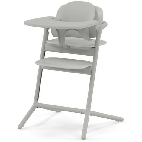 CYBEX - Chaise haute évolutive - Pack 3 en 1 - LEMO 2 - Bleu - Réglable en hauteur et en profondeur - Set bébé inclus