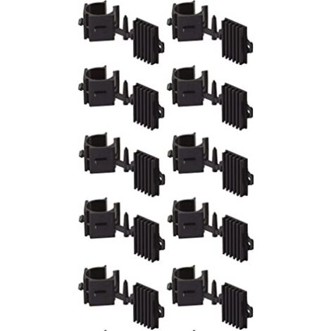 cyclingcolors 10x Gancio per zoccolo cucina gambe piedini 28mm a vite clip mobile molle plastica zoccolino montaggio