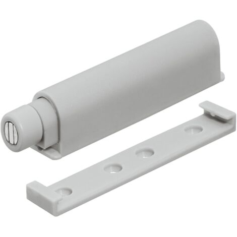 cyclingcolors 1x Push Pull per Ante Push to Open Chiusura Magnetica per Ante Mobili e Cassetti, Grigio