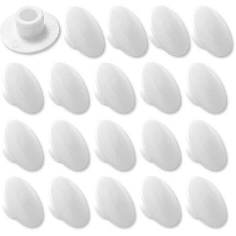 cyclingcolors 10x coprivite cappuccio plastica viti Torx copertura coperchi  tappi, Bianco T30 16.5mm