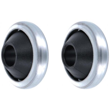 cyclingcolors 2x cuscinetto a sfere per tapparella, finestra, casa, 42x12mm