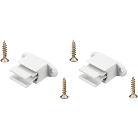 cyclingcolors 2x supporto per manovella 14mm regolabile 28-48mm tapparelle con vite plastica bianco finestre persiana biella